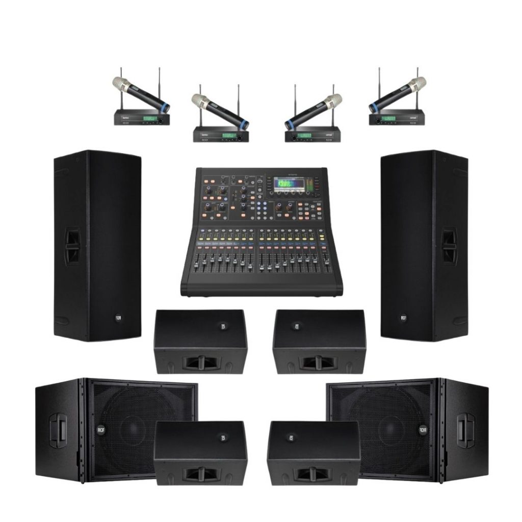 Paket RCF Silver Sewa Sound System Profesional